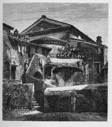 Histoire de la Rome antique. Gravures de Rome de 1872