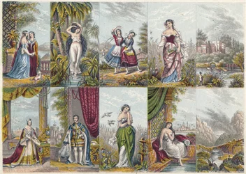 Illustrations datées de 1851