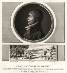 Jean Antoine Joseph Debry, Ministre Plénipotentiaire de la République Française, orateur