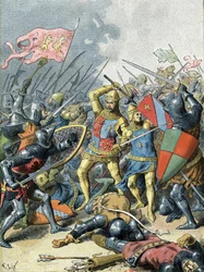 Jean II le Bon à la bataille de Poitiers (1356)