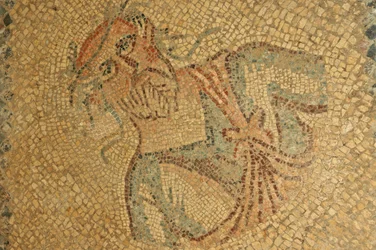 Libye, mosaïque romaine d