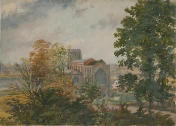 Lichfield - Église Saint-Chad: peinture à l