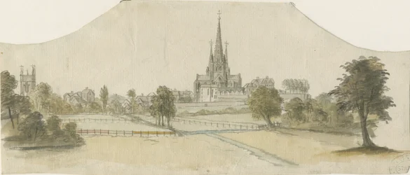 Cathédrale de Lichfield - Vue est