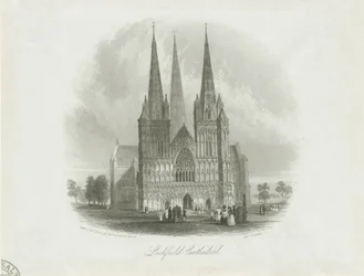 Cathédrale de Lichfield - Façade Ouest