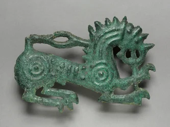 Plaque de lion, 1000-500 av. J.-C.