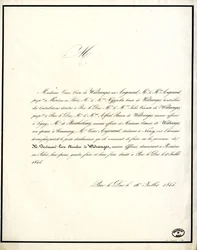 Madame veuve Léon de Widranges
