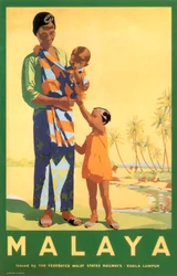 Malaisie, par les chemins de fer des États malais fédérés