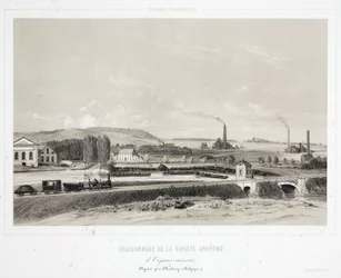 Exploitation minière, charbon Compagnie minière de D