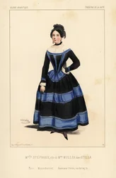 Mlle Stéphanie en tant que Madame Muller dans "Stella" d