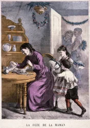 Fête des Mères, vers 1870-1880