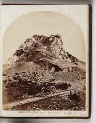 North Hill Tor, péninsule de Gower, sud du Pays de Galles, 14 juin 1862