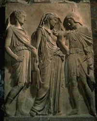 Orphée, Eurydice et Hermès