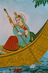 Sri Radha (consort de Krishna) ramant, Inde