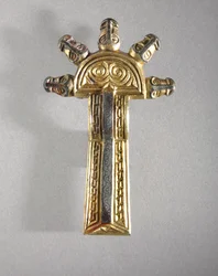 Paire de fibules, Alamans, 500-600