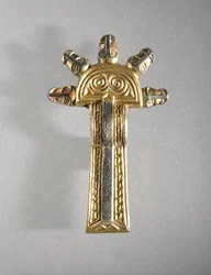 Paire de fibules, Alamans, 500-600