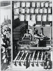 Fabrication de papier, Allemagne