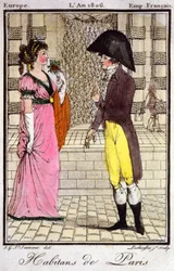 Habitants de Paris en 1806. 1810 (gravure)