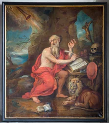 Église paroissiale (Parochiekerk Sint-Denijs). Intérieur. Peinture.