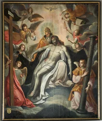 Église paroissiale (Parochiekerk Sint-Salvator). Intérieur.