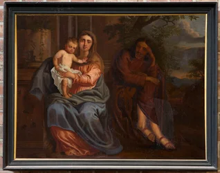Église paroissiale (Parochiekerk Sint-Walburga). Peinture.