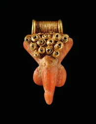 Pendentif phallique, vers 3e-1er siècle av. J.-C.
