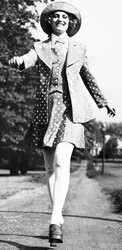 Robe à pois, mai 1972