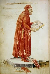 Portrait de Coluccio Salutati, politicien et humaniste florentin