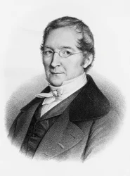 Portrait de Joseph-Louis Gay-Lussac (1778-1850), chimiste et physicien français, gravure