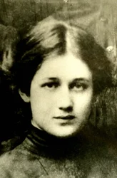 Portrait de la poétesse russe Anna Akhmatova (1889-1966)