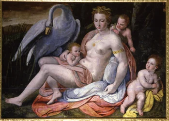 Religion. Mythologie grecque. Léda et le cygne