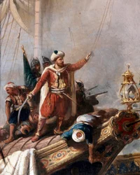 Représentation de Hayreddin Barberousse (détail)