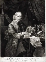 Richard Lovett, physicien britannique, vers 1750-1780