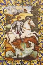 Saint-Georges terrassant le dragon, Malte