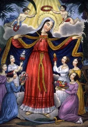 Sainte Catherine et les Catherinettes, milieu du 19e siècle