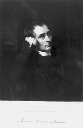 Samuel Crompton, inventeur anglais de la mule-jenny, début du 19e siècle