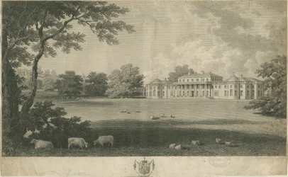 Shugborough Hall: gravure, nd [c 1802]