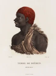 Aborigène tasmanien, Australie