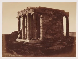 Temple de la Victoire, Athènes, vers 1849