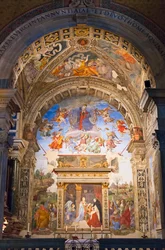Chapelle Carafa, Santa Maria sopra Minerva, Rome, Italie