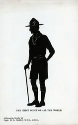 Le Chef Scout du monde entier, Baden-Powell, vers les années 1930