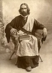 Le Guérisseur Divin Schrader, Temple, Texas, vers 1888 (photo n/b)