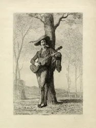 Le Guitariste, France, c.1870