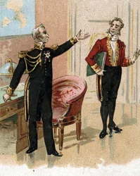 Le ministre de la Marine Charles Lemercier de Longpré, Baron d