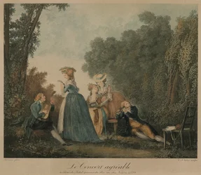 Le Concert Agréable, vers 1810