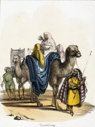 Voyage, vers 1845