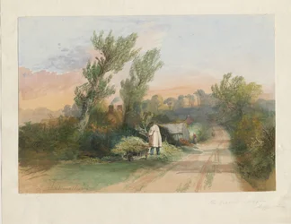 Trentham - "The Green Bough": aquarelle, nd [?19e siècle]
