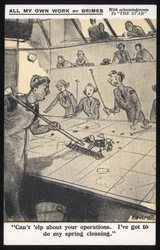 Royaume-Uni : Une carte postale humoristique produite pendant la Seconde Guerre mondiale par Raphael Tuck & Sons Ltd