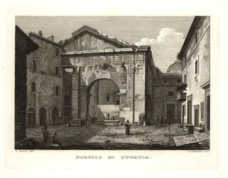 Vue du Portique d