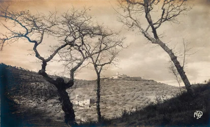 Vue de la campagne toscane