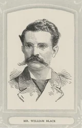 William Black (1841-1898) (lithographie)